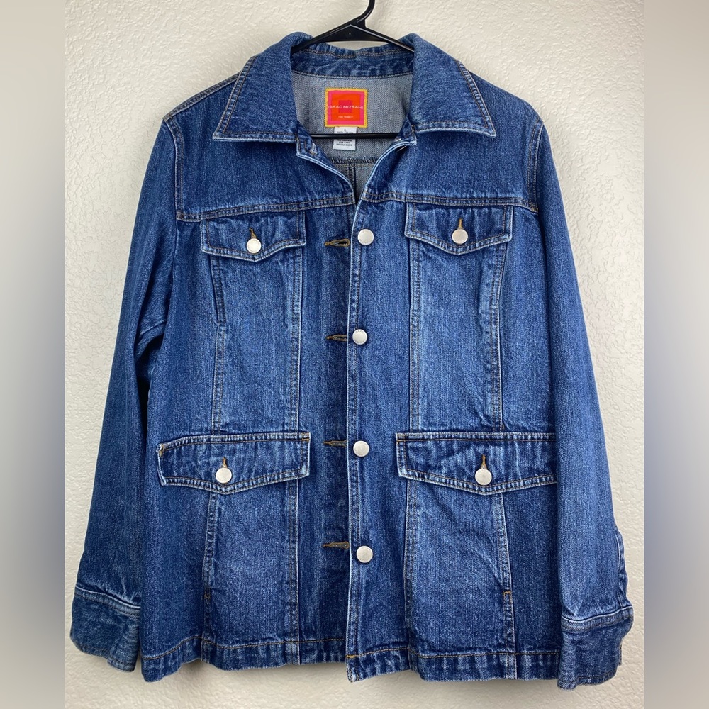 Isaac Mizrahi for Target Jean Jacket Size Large